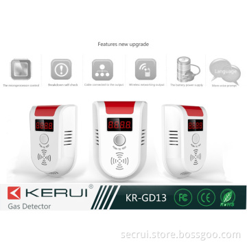 Independent Wireless Gas Detector (KR-GD13)
